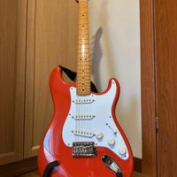 Fender Squier stratocaster cv 50 red chitarra