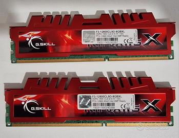 RAM G.SKILL 8GB DDR3 1600 XMP