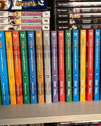 📚 Pokémon –La Grande Avventura Vol. 1–55