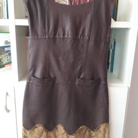 Vestito in pelle Pink Memories