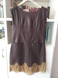 Vestito in pelle Pink Memories