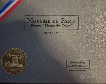 Monnaie de Paris série 1973 Fleurs de coins