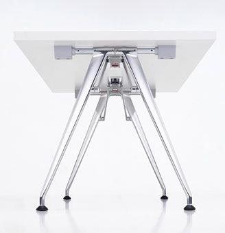 Tavolo Vitra Click Alberto Meda con 6 Sedie Vitra