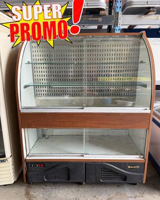 ❄️FRIGO VETRINA VINI IN LEGNO SCAIOLA