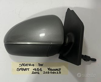 SPECCHIETTO RETROVISORE DESTRO SMART ForTwo Cabrio
