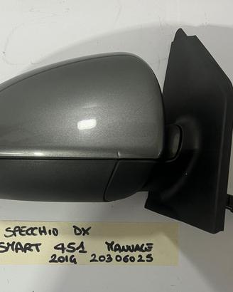 SPECCHIETTO RETROVISORE DESTRO SMART ForTwo Cabrio