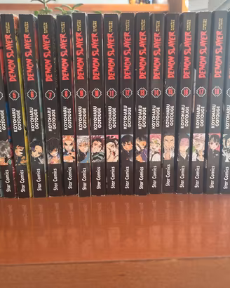 Demon Slayer vol 1-20 nuovi manga