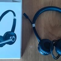 YUWAKAYI Cuffie Bluetooth con Microfono e Cancella