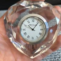 orologio tavolo a forma di cuore