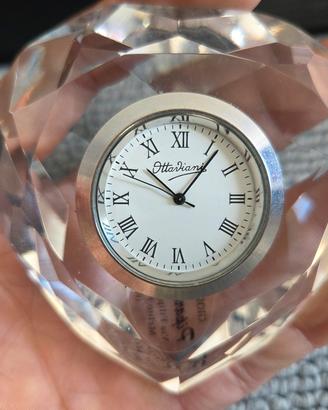 orologio tavolo a forma di cuore