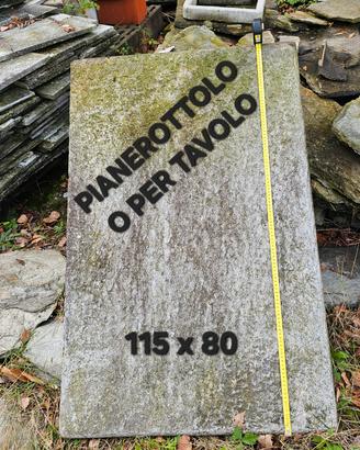 PIANEROTTOLO O X TAVOLO IN SASSO