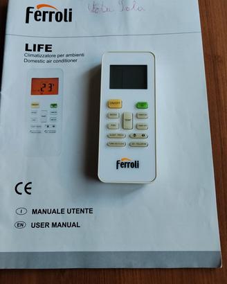 telecomando FERROLI per climatizzatore 