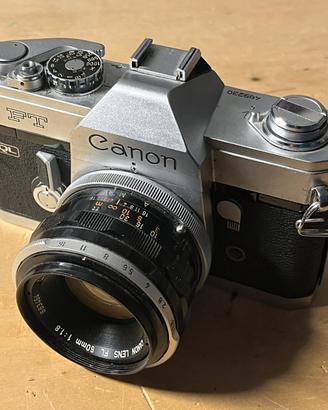 Canon FT QL e due lenti