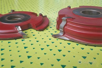 Frese per profili legno toupie falegnameria
