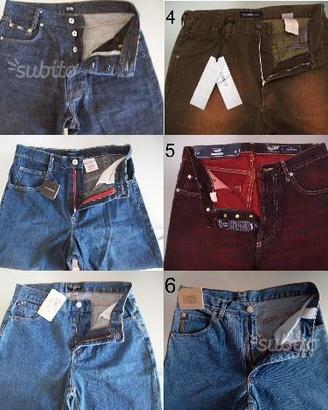 Pantaloni jeans griffati firmati uomo/donna Nuovi