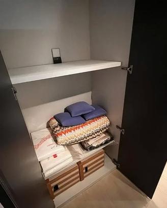 Armadio guardaroba ante battenti a vetro Monostar