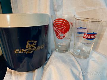CINZANO GANCIA 1960/70 dosatori portaghiaccio