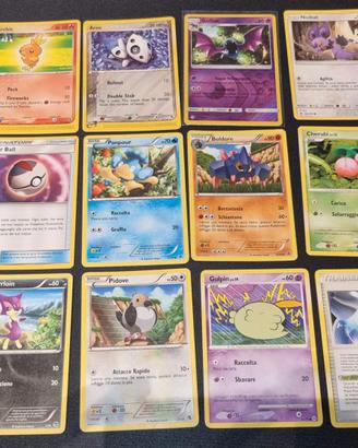 Pokémon Lotto 12 Carte Miste - Era EX e Platino