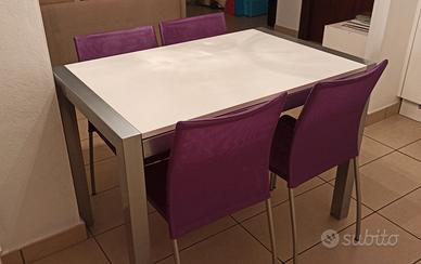 Tavolo cucina bianco Scavolini