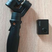 Gimbal holem stabilizzazione 3 assi per action