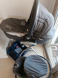 Trio Cam Cortina Evolution, passeggino3 ruote alte