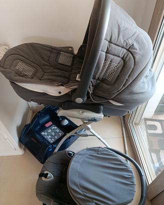 Trio Cam Cortina Evolution, passeggino3 ruote alte