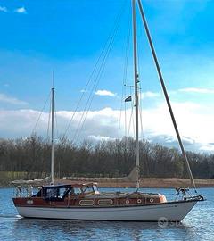 Yacht a vela vintage