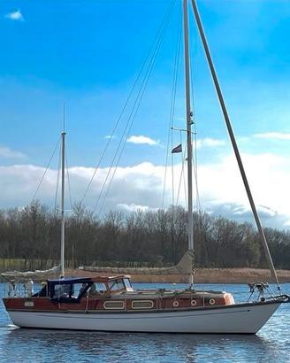 Yacht a vela vintage