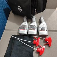 Toyota kit borsa con 3 detergenti originali Nuovi 