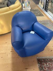 Poltrona in pelle S 2623