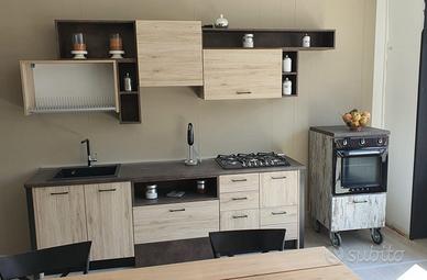 Cucina industriale smeg mobili stile  vintage