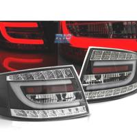 FANALI PER AUDI A6 C6 04-08 SEDAN LED NERI 7PIN