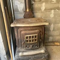 Parlor stufa a legna in ghisa