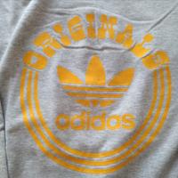 ADIDAS ORIGINALS FELPA RARA VINTAGE TG.S/M NUOVA