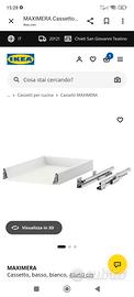 Cassetto maximera Ikea ancora imballato