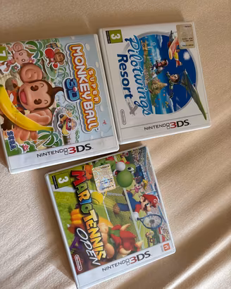 set videogiochi nintendo 3ds