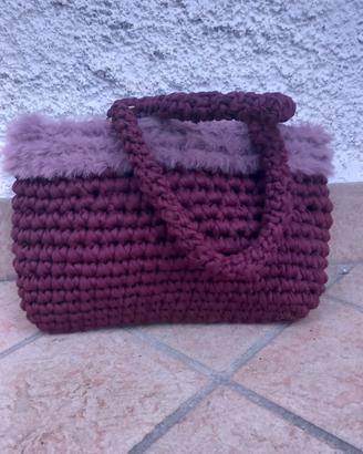 borsa uncinetto 
