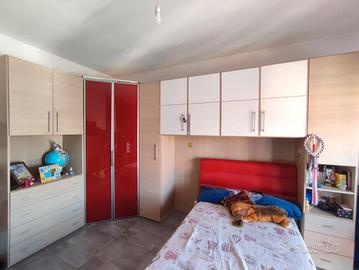 camera a ponte con cabina armadio Smontag