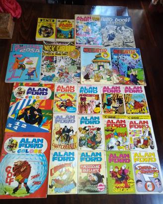 FUMETTI ALAN FORD NICK CARTER  PANTERA ROSA BONVI
