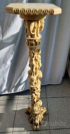 Colonna in finto avorio