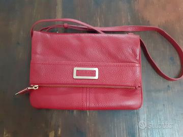 Borsa Pquadro, in pelle rossa originale NUOVA