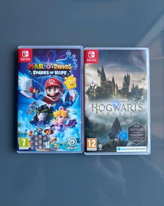 Giochi nintendo switch HOGWARTS, MARIO + RABBIDS