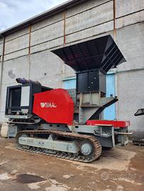 Mulino a martelli cingolato diesel