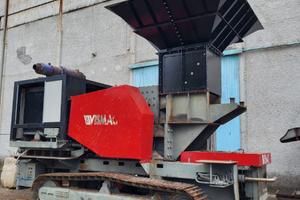 Mulino a martelli cingolato diesel