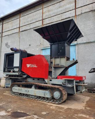 Mulino a martelli cingolato diesel