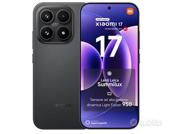 xiaomi 17 512GB - nuovo imballato