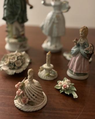 Oggetti decorativi Capodimonte