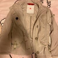 Giacca primaverile Peuterey beige bambina