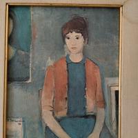 Coppia di dipinti originali Thérèse Bernardon (196