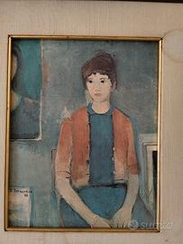 Coppia di dipinti originali Thérèse Bernardon (196